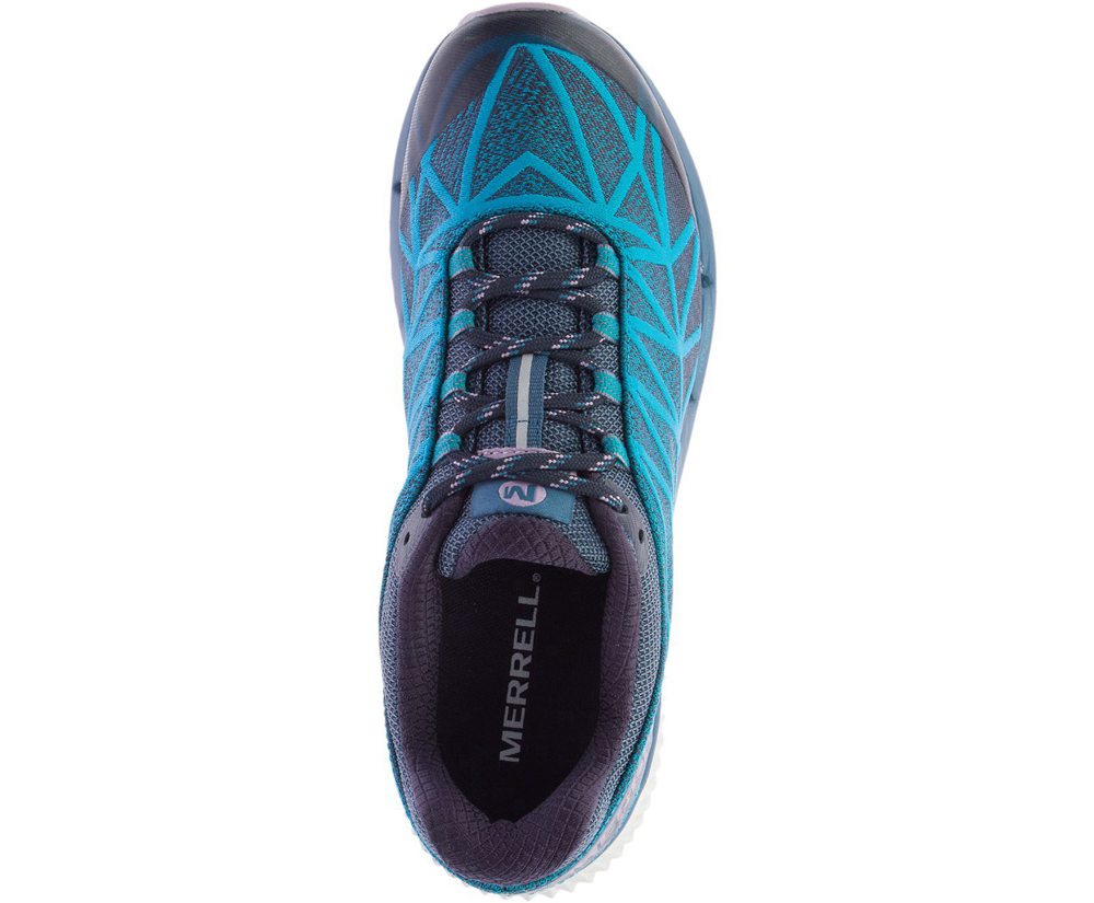 Merrell Sneakers Blue - Agility Synthesis 2 - Womens 31XNHGDOK